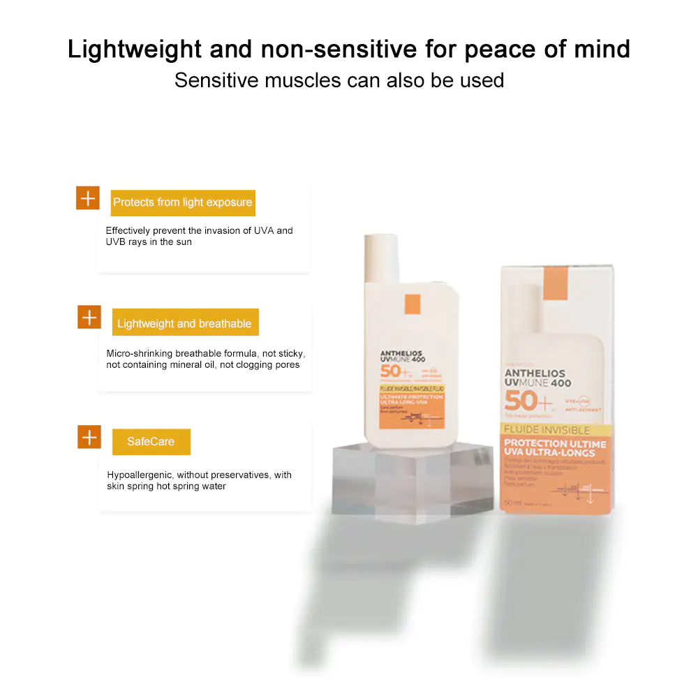 SPF 50 Lightweight Sunscreen - SkinTok