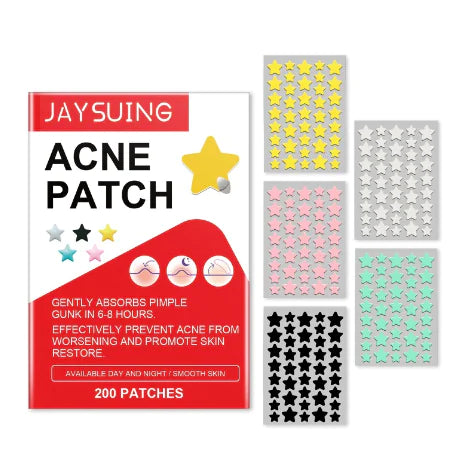 StarClear™ Patches — 200 Invisible Acne Stars - SkinTok